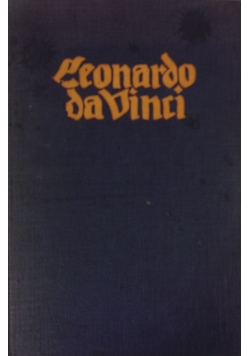Leonardo da Vinci ,1911r.