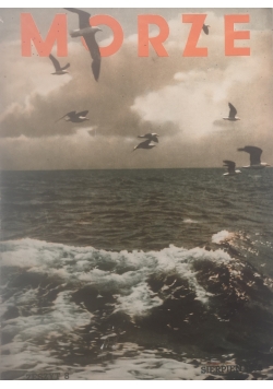 Morze ,zeszyt 8 .,1938 r.