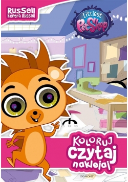 Koloruj, czytaj, naklejaj. Russell kontra Russell
