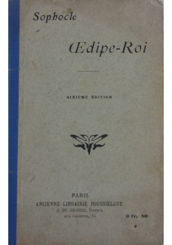 Edipe-Roi, 1912 r.