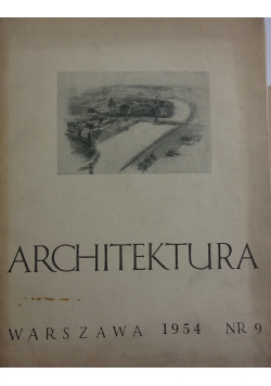 Architektura.Warszawa ,Nr 9