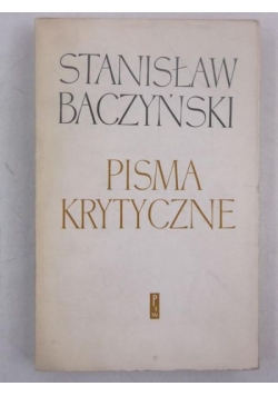 Pisma krytyczne