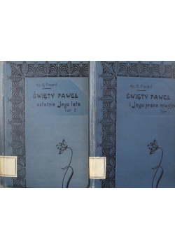 Święty Paweł Tom I i II  1912 r.