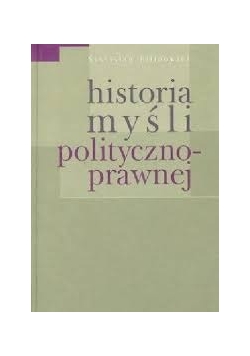 Historia myśli polityczno - prawnej