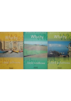 Włochy, zestaw 3 ksiażek
