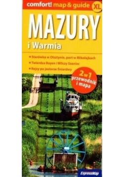 Comfort! map&guide XL Mazury i Warmia