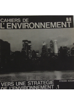 Cahiers de L'environnment