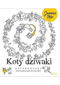 Koty dziwaki. Kolorowanka