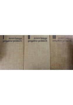 Nowa księga przysłów polskich- t. 1-4