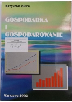 Gospodarka i gospodarowanie