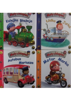 Mały chłopiec, zestaw 4 książek