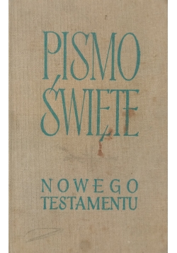 Pismo Święte Nowego Testamentu
