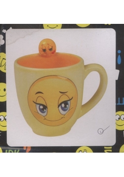 Ceramiczny kubek Emoji Główka mix