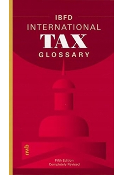 IBFD international Tax glossary