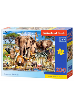 Puzzle 200 Savanna Animals CASTOR