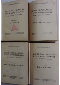 Zbiór przykładów z życia współczesnego, Tom II-V, 1935 r.