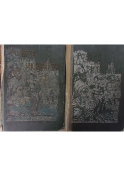 Poezyje Mickiewicza, zestaw 2 książek