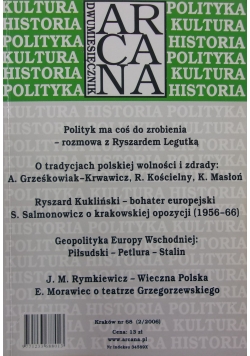 Kultura Historia Polityka dwumiesięcznik nr 68/2006