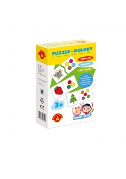 Zabawa i Nauka - Puzzle Kolory ALEX