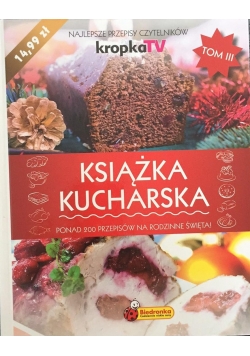 Książka kucharska Tom III