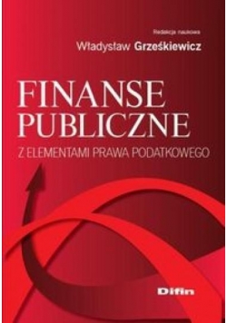 Finanse publiczne z elementami prawa podatkowego
