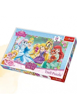 Puzzle 24 maxi Odpoczynek na łące TREFL