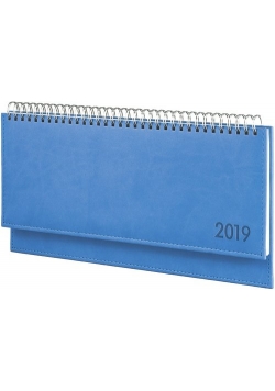 Kalendarz 2019 Terminarz leżący Vivella Niebieski