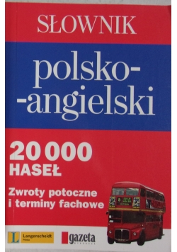 Słownik  polsko-angielski, 20 000 haseł