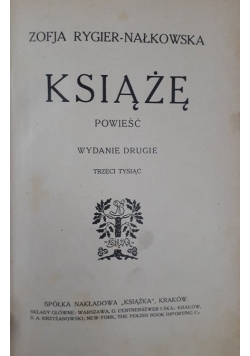 Książę, 1912 r.
