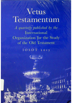 Vetus Testamentum  Nowa