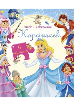 Puzzle i kolorowanki. Kopciuszek