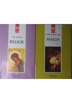 Magia/ Religie, 2 książki