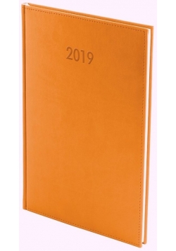 Kalendarz 2019 A5 tygodniowy Vivella pomarańczowy