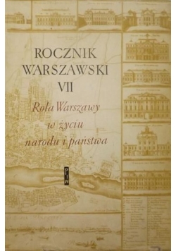 Rocznik Warszawski VII