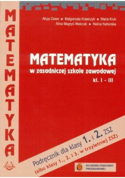 Matematyka ZSZ kl 1-3 podręcznik NPP Cewe PODKOWA