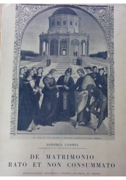 De matrimonio ratoet non consummato