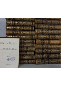 Weltgeschichte 22 tomy, ok 1890r.