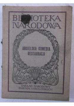 Angielska komedia restauracji, BN