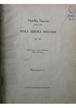 Mała szkoła melodii op 123 skrzypce  1950 r