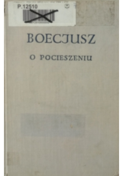 O pocieszeniu jakie daje filozofia