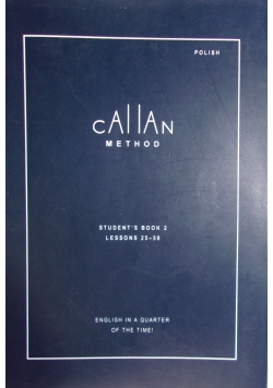 Callan Method, student's book 2