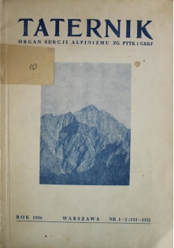 Taternik Organ Sekcji Alpinizmu nr 1 2
