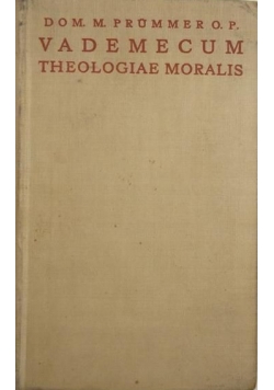 Vademecum Theologiae Moralis, 1923 r.