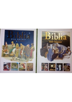 Biblia dla dzieci  2 tomy