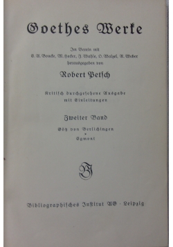 Goethes werke 1920r