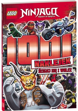 Lego Ninjago 1001 naklejek Ścigaj się i walcz!