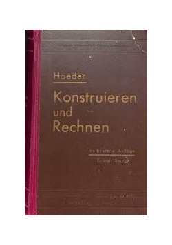 Konstruieren und Rechnen, 1943r.