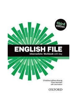 English File 3E Intermediate WB With Key OXFORD