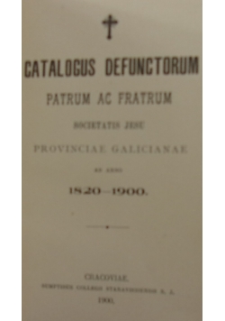 Catalogus Defunctorum