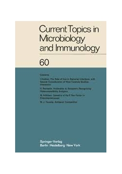Current Topics in Microbiology and Immunology 60
